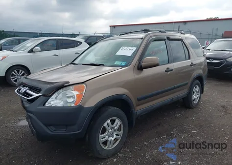 2003 Honda Cr-V Ex из США, поврежденный, VIN SHSRD78893U155630